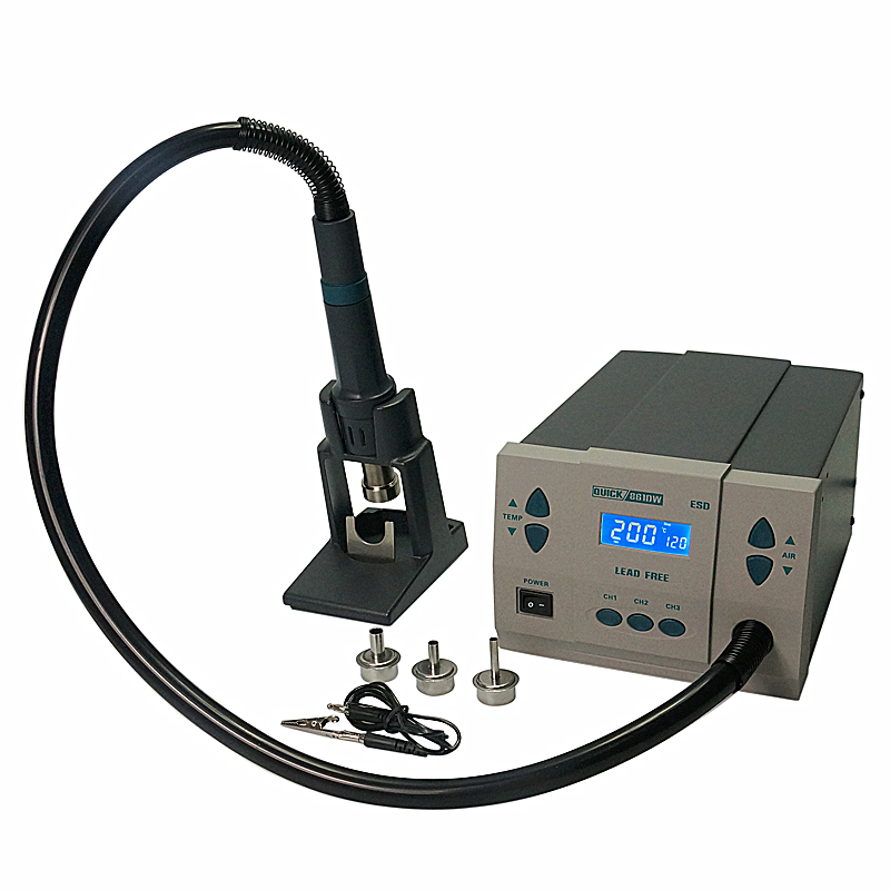 สถานีบัดกรีลมร้อน QUICK Spot 8 - Hot Air Rework Station 861Dw บทวิจารณ์และราคา