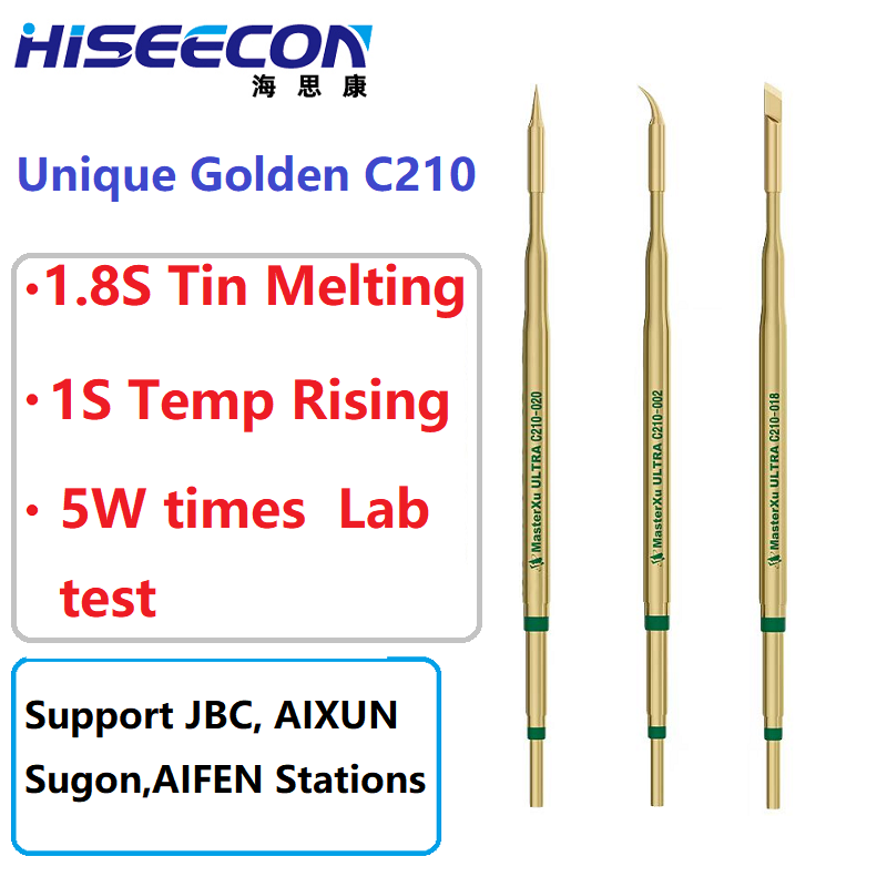 2PCS Golden C210 การประสาน Iro - C210 Precision Soldering Station บทวิจารณ์และราคา