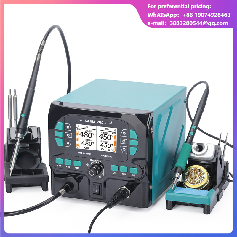 YIHUA 992D-II 2-in-1 จอ LCD ปา - C210 Precision Soldering Station บทวิจารณ์และราคา
