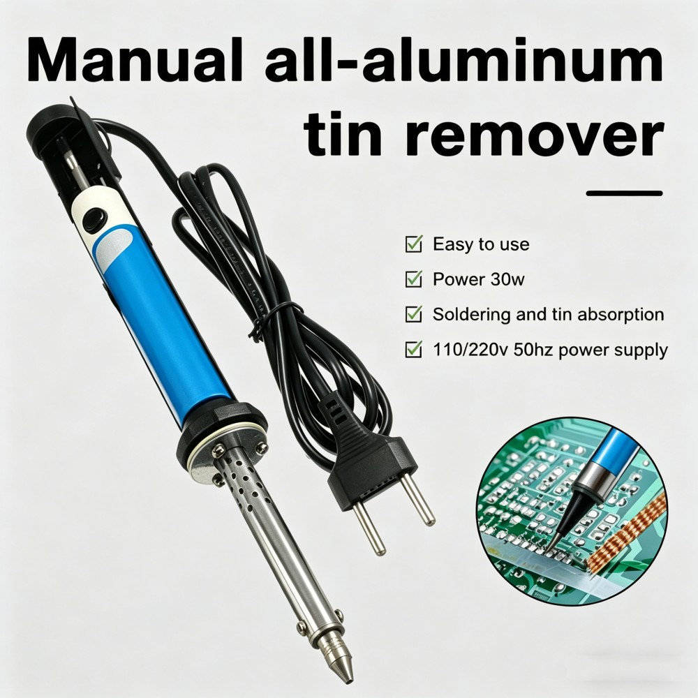 เครื่องดูดตะกั่วไฟฟ้าแบบปากกา  - Desoldering Pump Electric Vacuum Station บทวิจารณ์และราคา