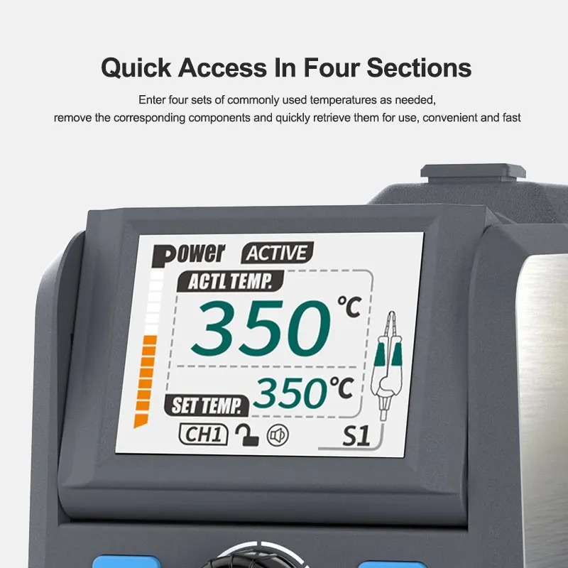 สถานีบัดกรีอเนกประสงค์ SUNSHIN - C210 Precision Soldering Station บทวิจารณ์และราคา