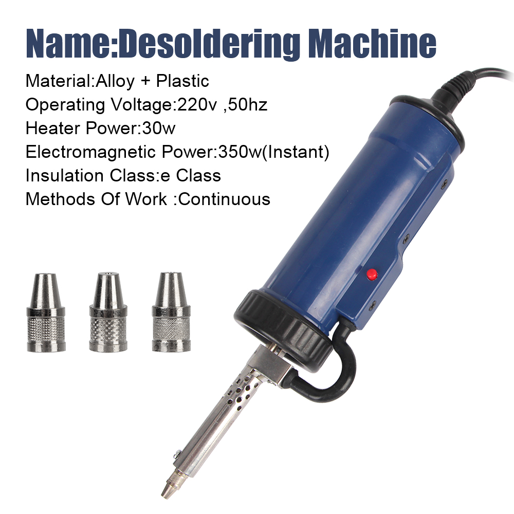 เครื่องดูดตะกั่วบัดกรีไฟฟ้าเคร - Desoldering Pump Electric Vacuum Station บทวิจารณ์และราคา